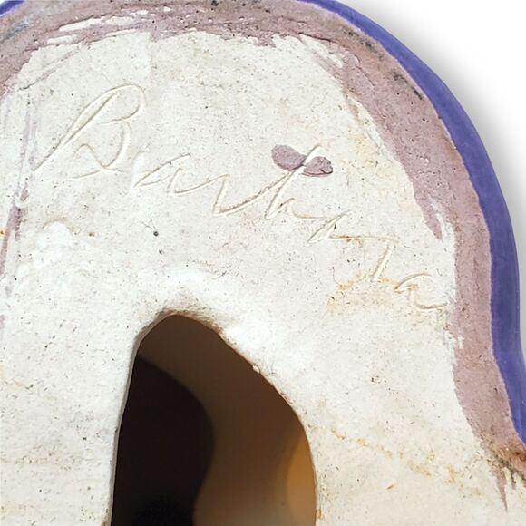 VTG Hollywood Regency Ceramic Figurine Pair Asian Inspired Barbara Willis - Picture 14 of 16